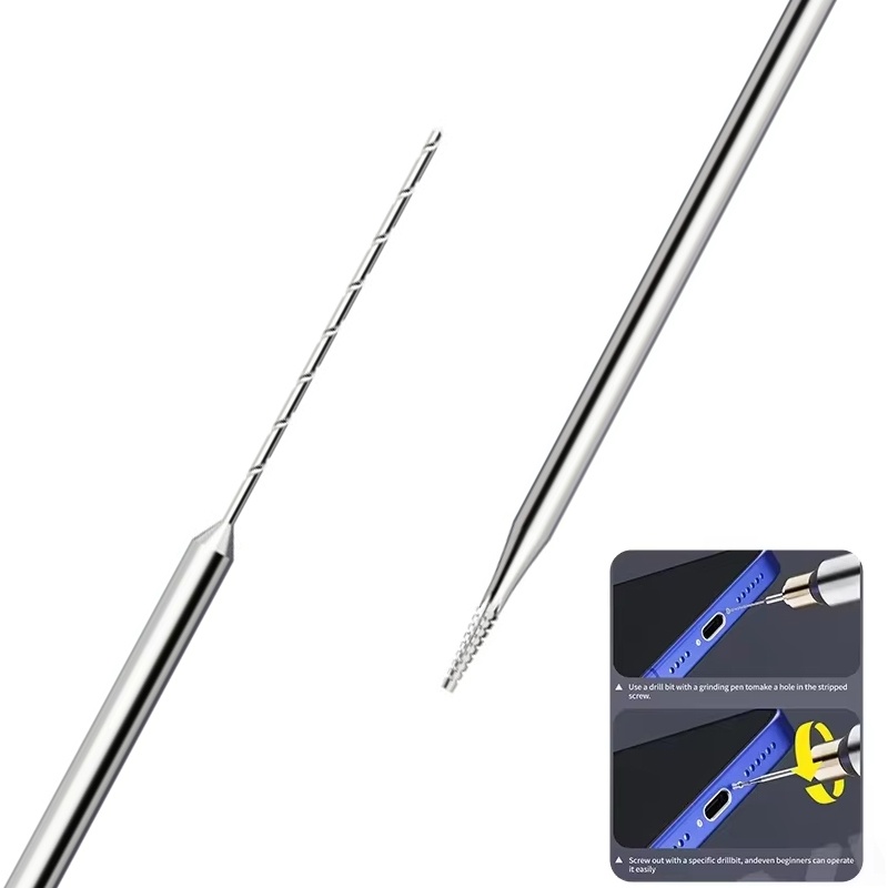 Phone Repair Kit - 2Pcs Sliding Drill Bit Alloy Screw