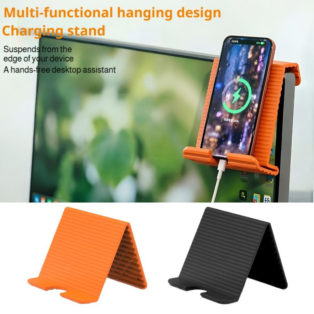 Desk Phone Stand - Portable Silicone Mobile Phone Holder Lazy