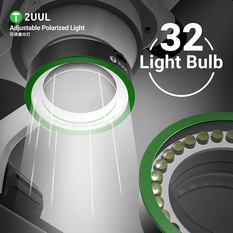 Phone Repair Kit - 2UUL Adjustable Polarized Light MS97 Adjustable