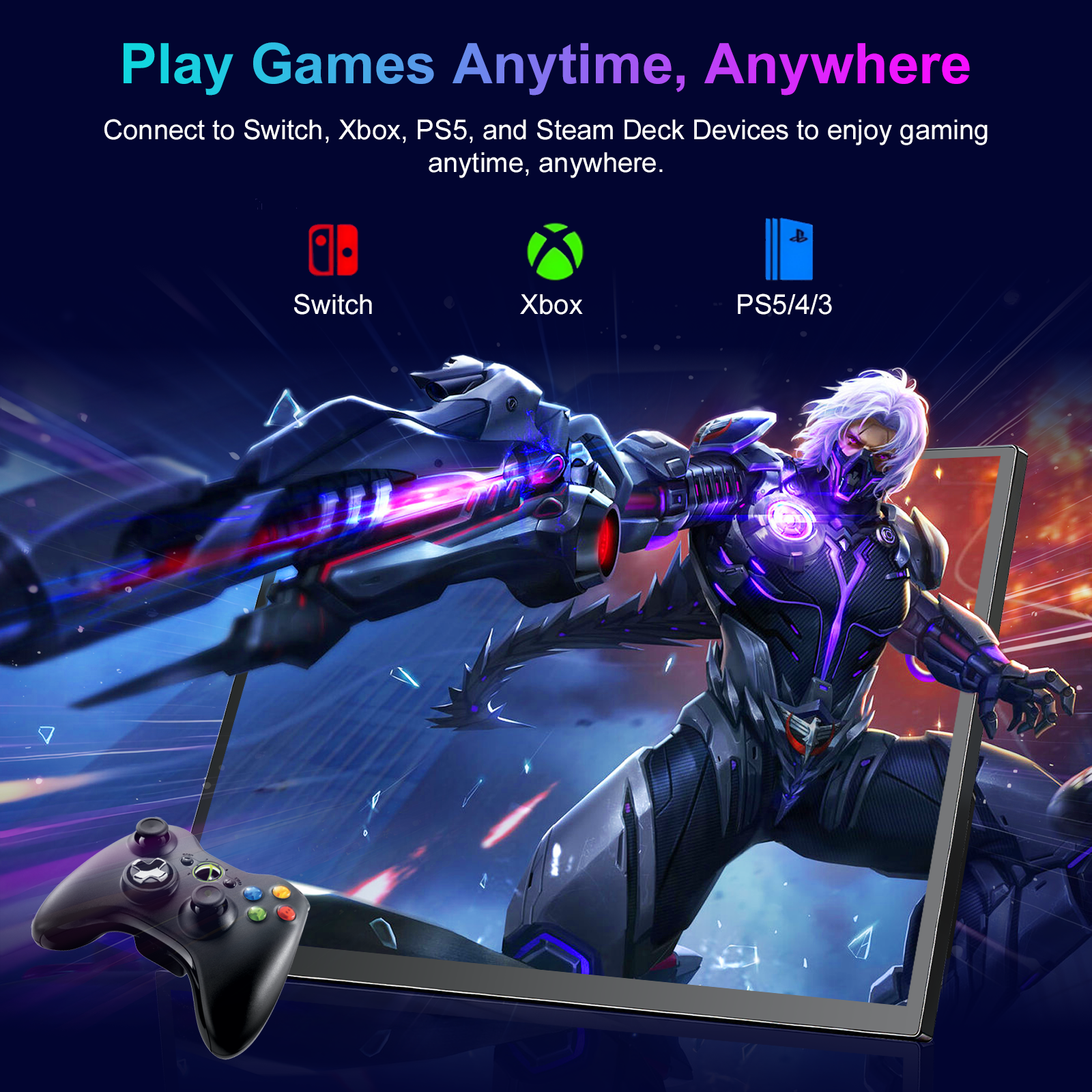 17.4/18.5/19 Inch Gaming Porta - Phone Accessories Display Board review and price