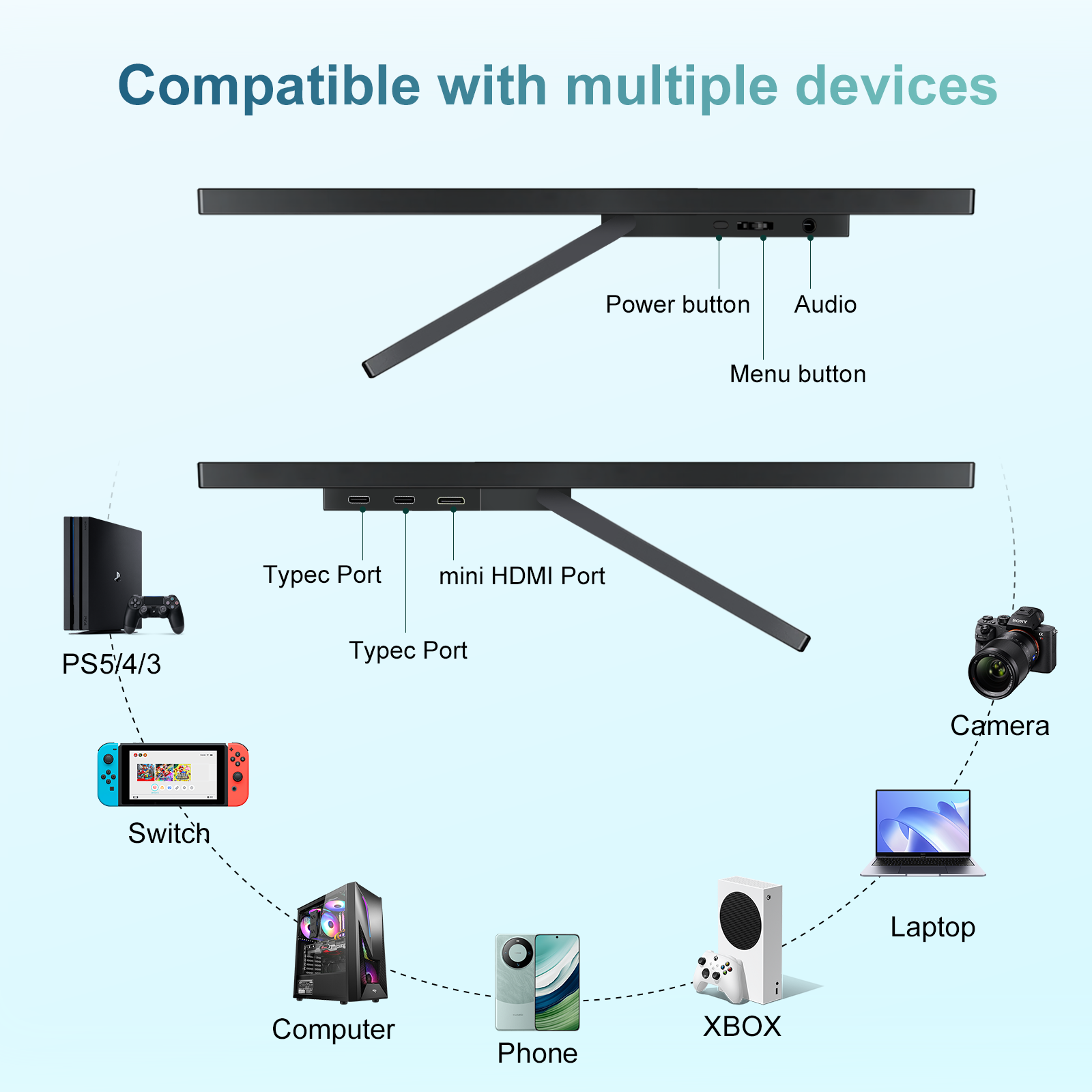 MISSUN 3840*2560 14-inch 4K Po - Phone Accessories Display Board review and price