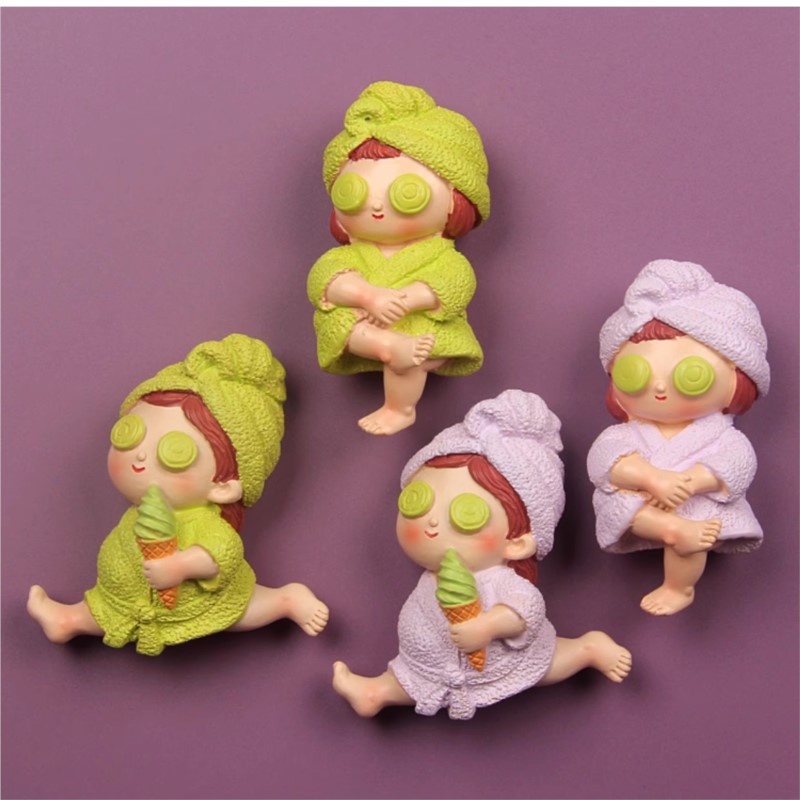 Wearing Nightgown Girl Resin R - Phone Accessories For Old People review and price