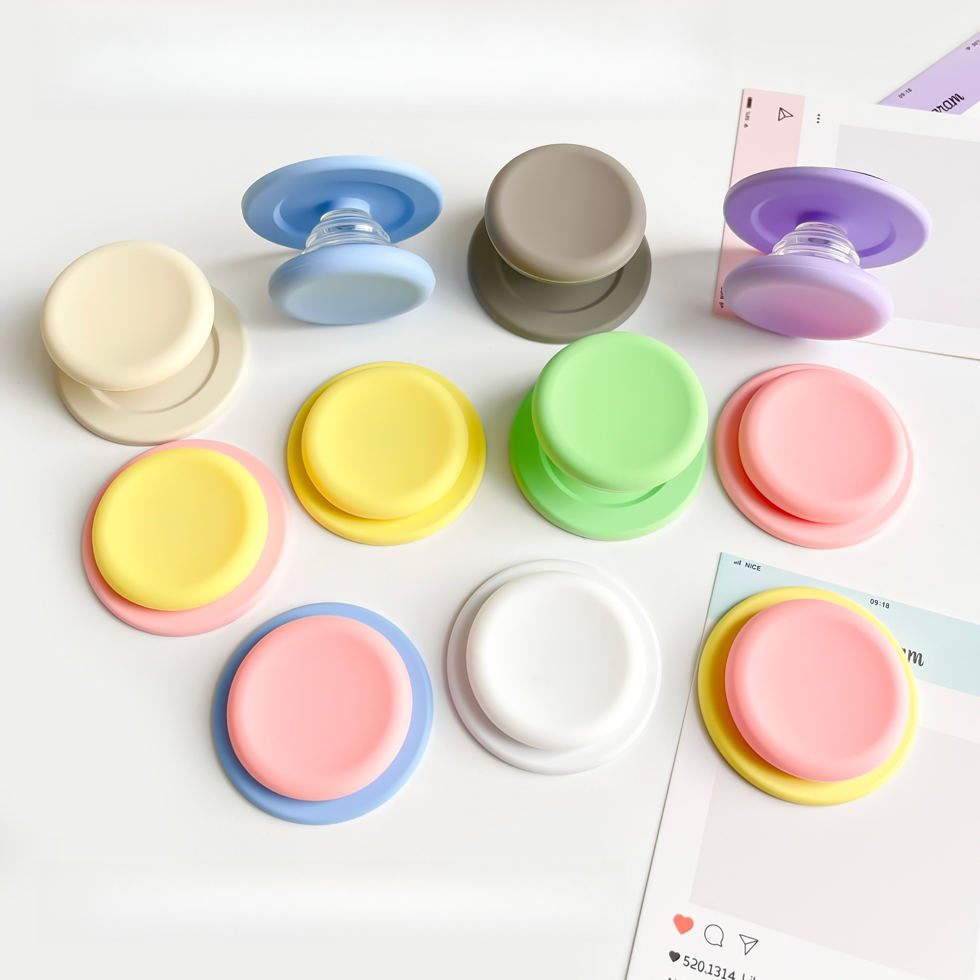Soft Touch Silicone Magnetic P - Desk Phone Stand review and price