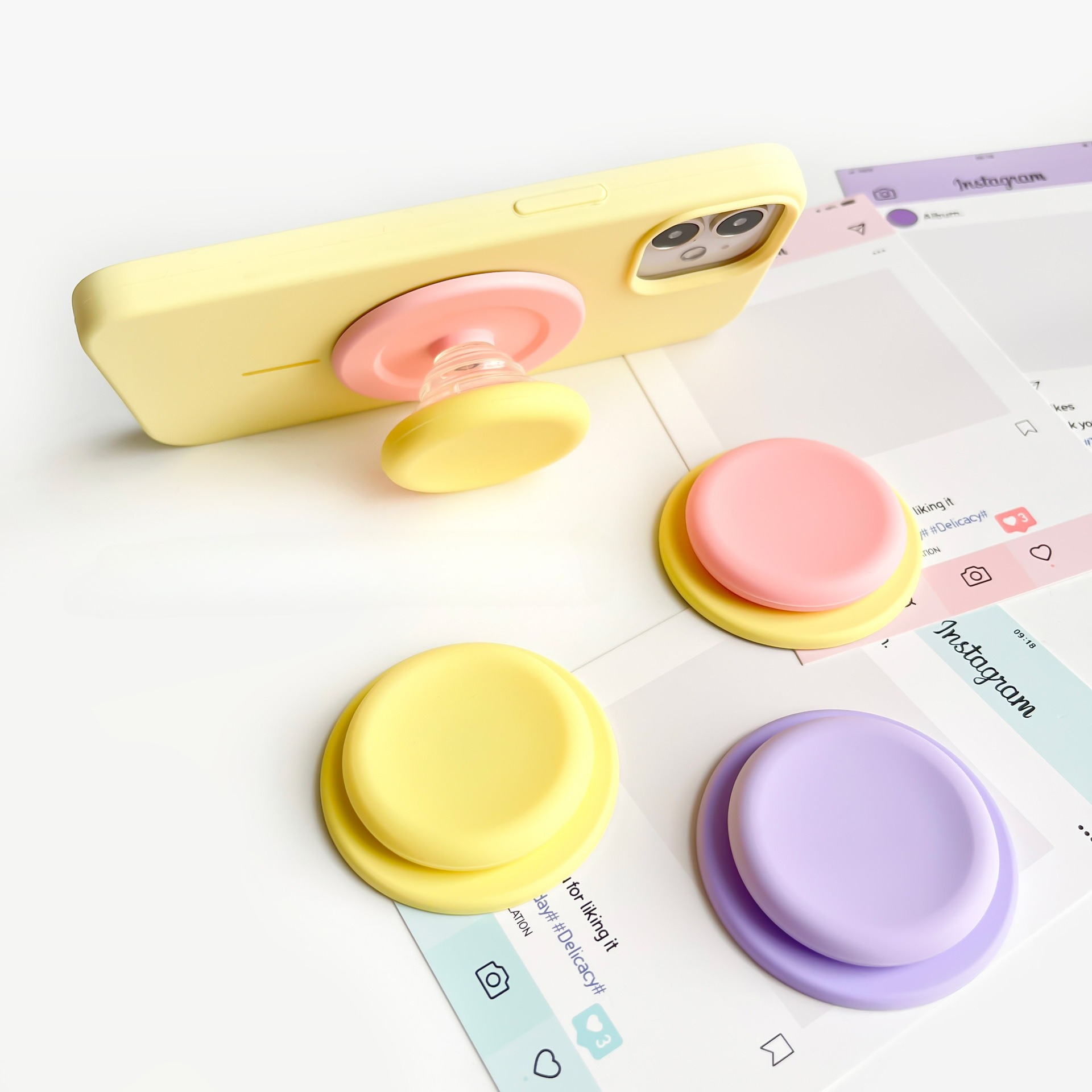 Soft Touch Silicone Magnetic P - Desk Phone Stand review and price