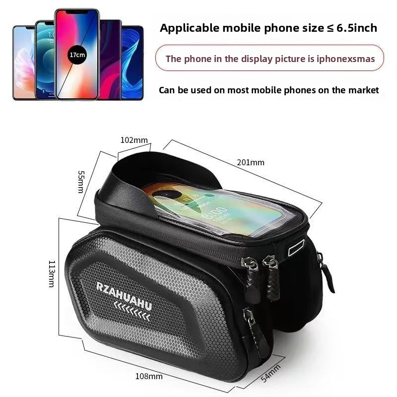 Bicycle bag, front beam bag, m - Youtube Phone Accessories review and price