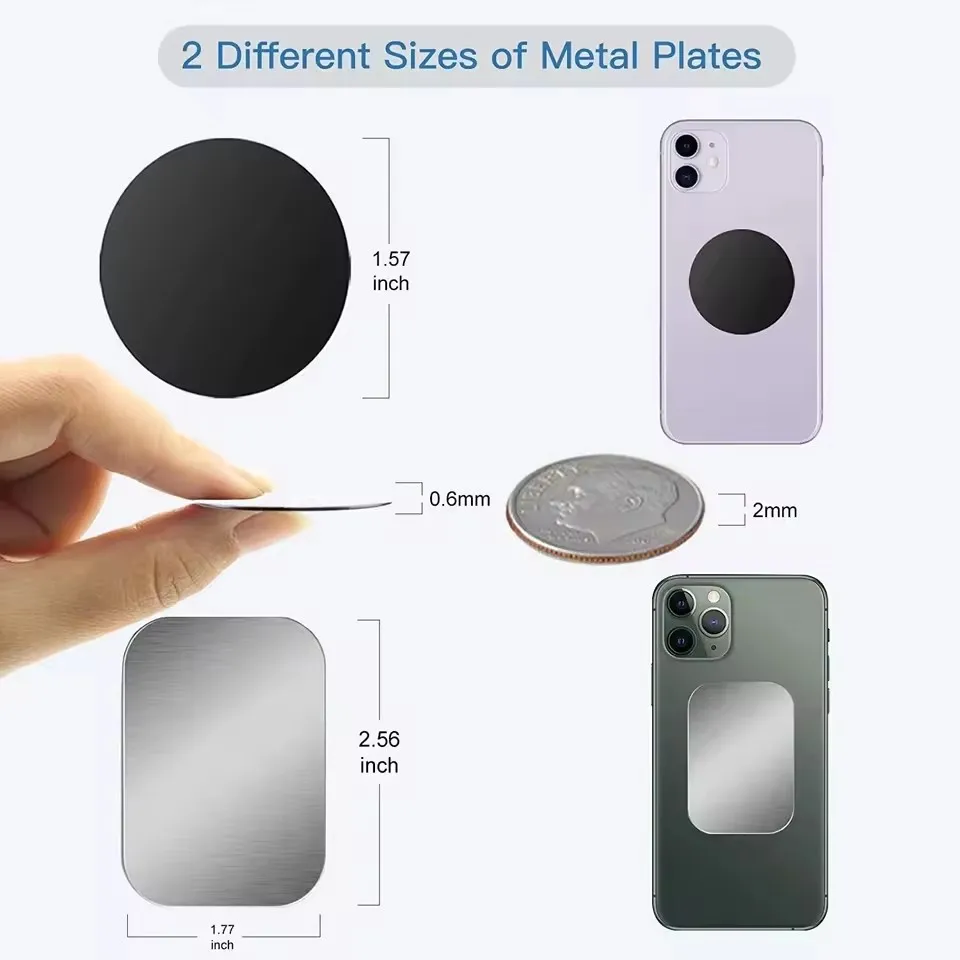 Metal Plate Disk For Magnetic  - Desk Phone Stand review and price