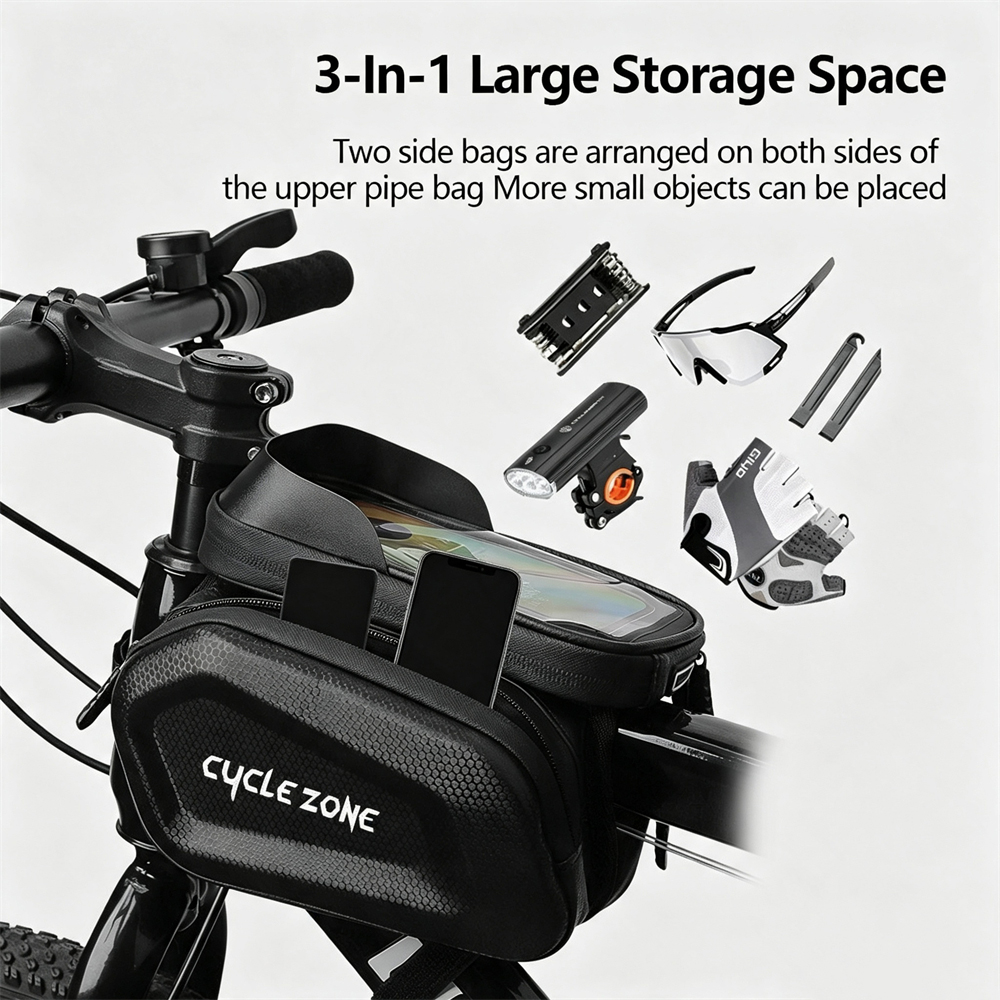 Bicycle Bags Touch Screen Wate - Youtube Phone Accessories review and price