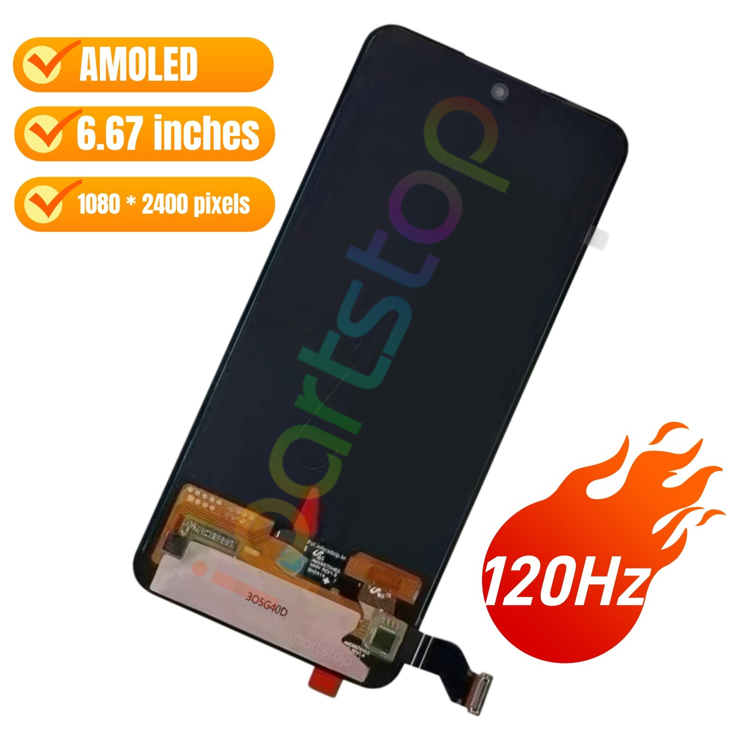 iParts Replacement New Display - Phone Accessories Display Board review and price