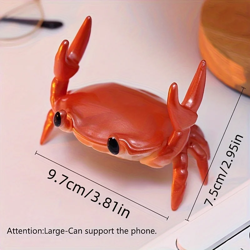 Personality 3D Crab Desk Decor - Phone Accessories For Old People review and price