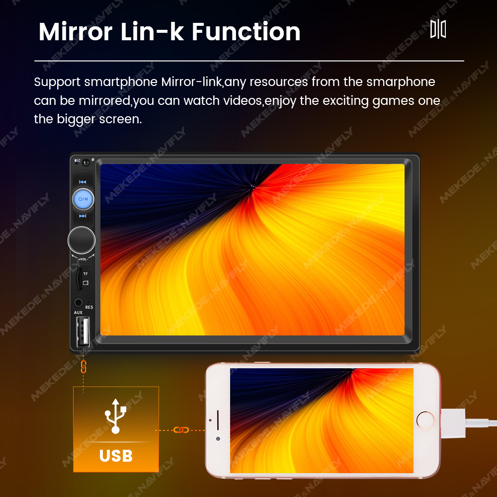 7-inch HD touch screen 2 DIN c - Phone Accessories Display Board review and price