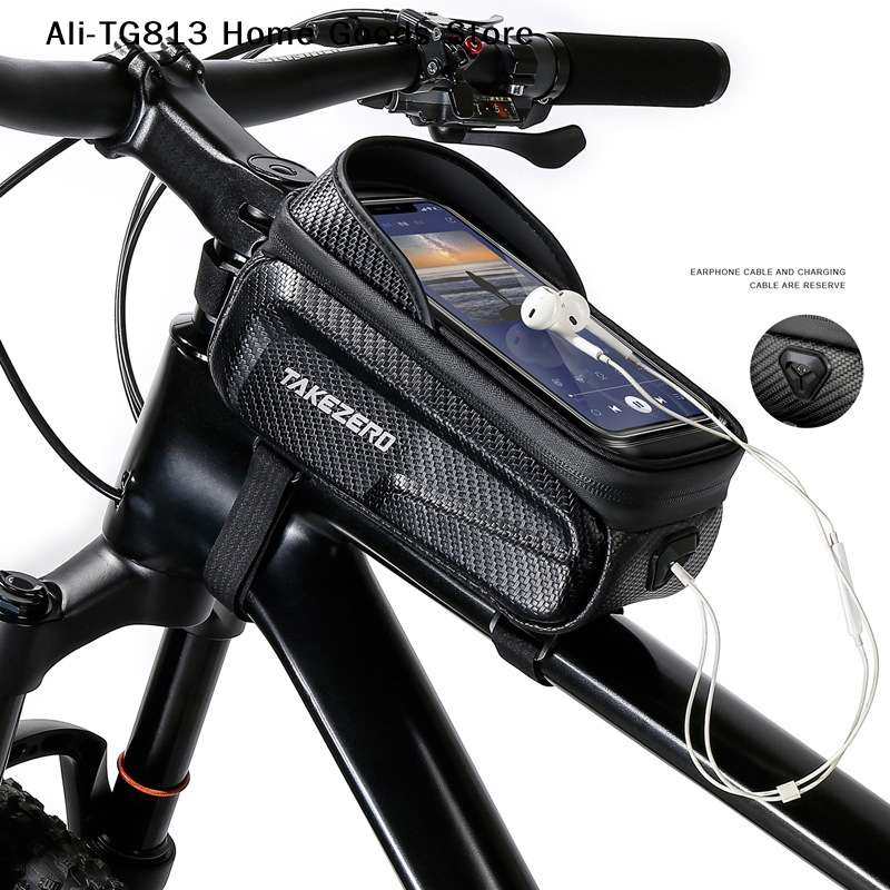 [TG813]Bicycle Bag Front Tube  - Youtube Phone Accessories review and price