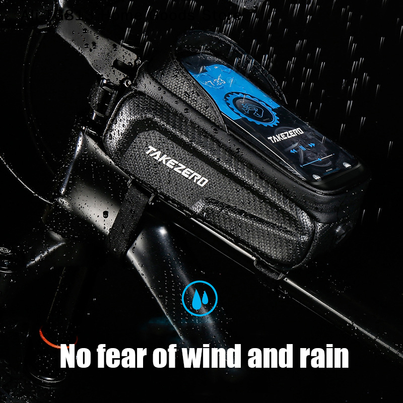 [TG813]Bicycle Bag Front Tube  - Youtube Phone Accessories review and price