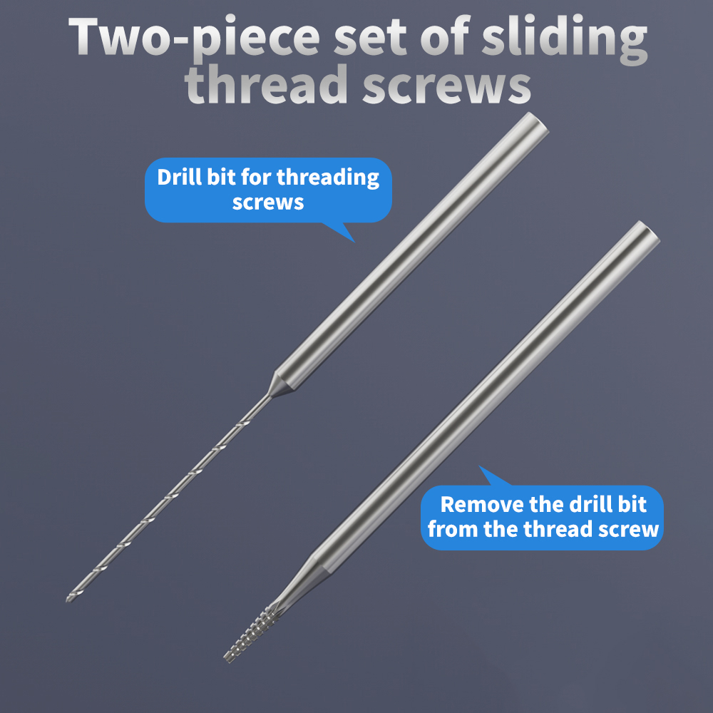 2Pcs Sliding Drill Bit Alloy S - Phone Repair Kit review and price