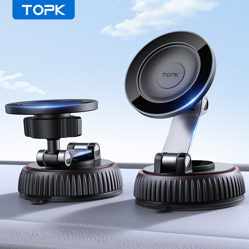 TOPK Magnetic Car Phone Mount  - Desk Phone Stand review and price