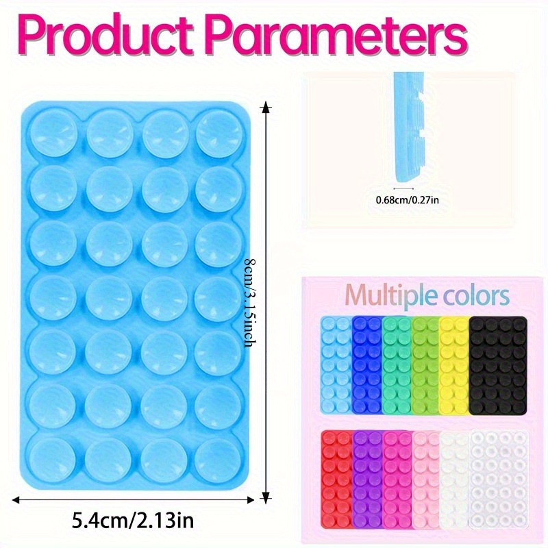 10Pcs Double-Sided Silicone Su - Desk Phone Stand review and price