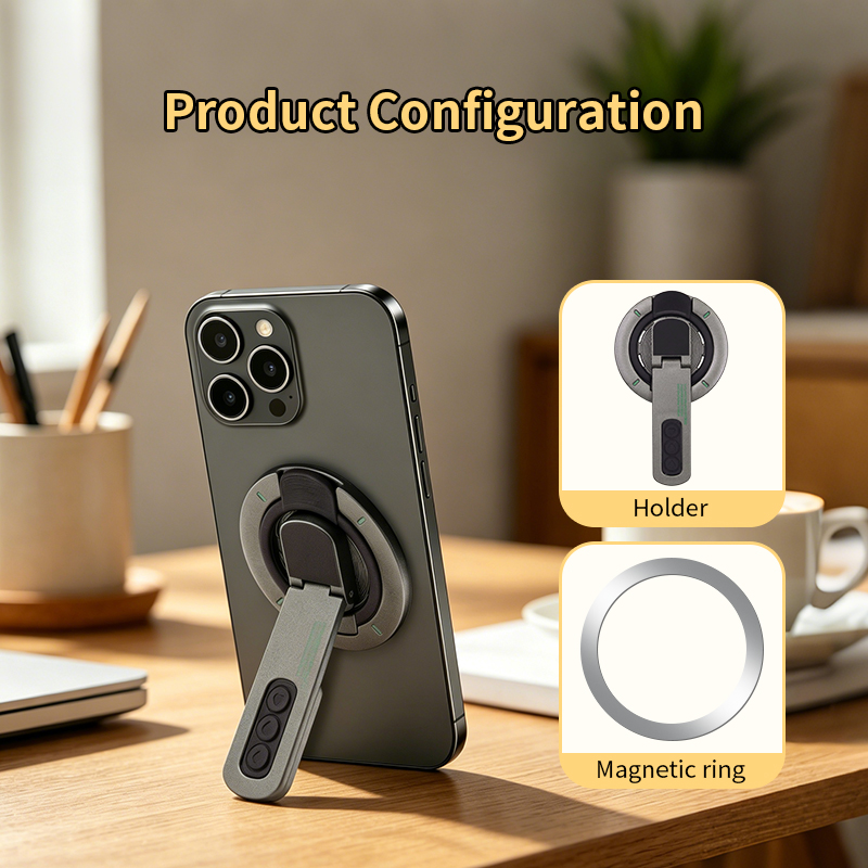 Double-Sided Magnetic Phone Ri - Desk Phone Stand review and price