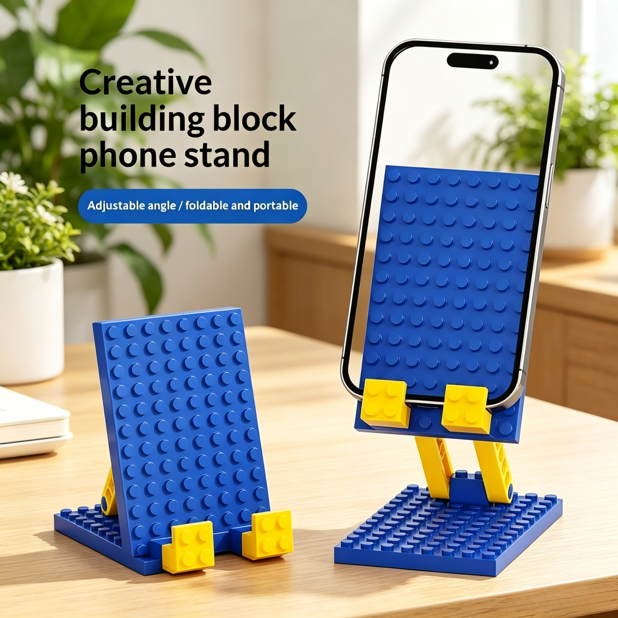 Flexible Folding Phone Holder  - Desk Phone Stand review and price