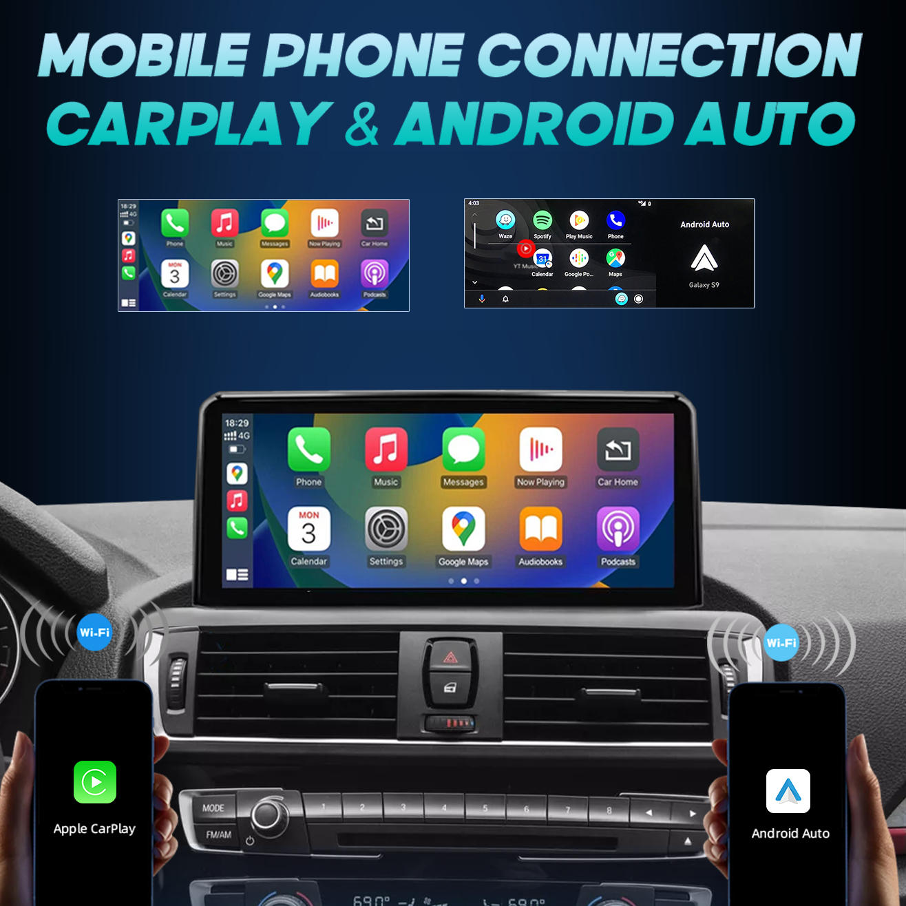 Wireless CarPlay Android Auto  - Phone Accessories Display Board review and price