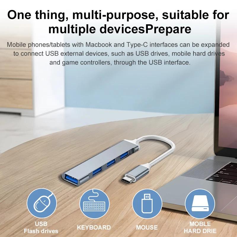 4 in 1 USB 3.0 Hub OTG Splitte - Phone Accessories Distributor review and price