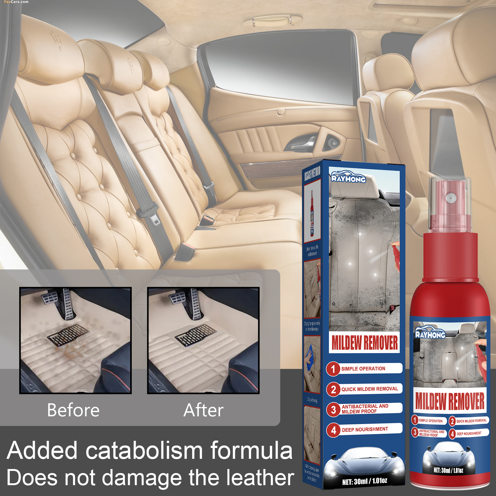 Car Mildew Remover Spray Multi - Screen Cleaner Spray review and price