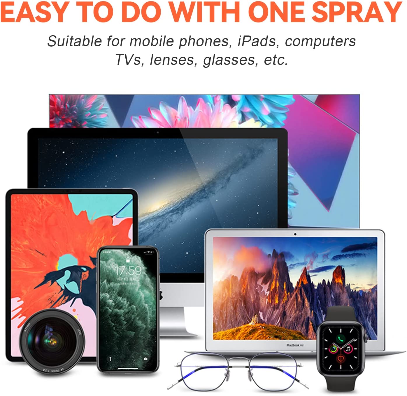 Screen Cleaner Spray Microfibe - Screen Cleaner Spray review and price
